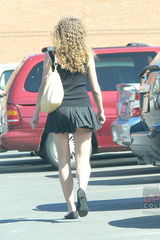 Windblown upskirt. They are always hot